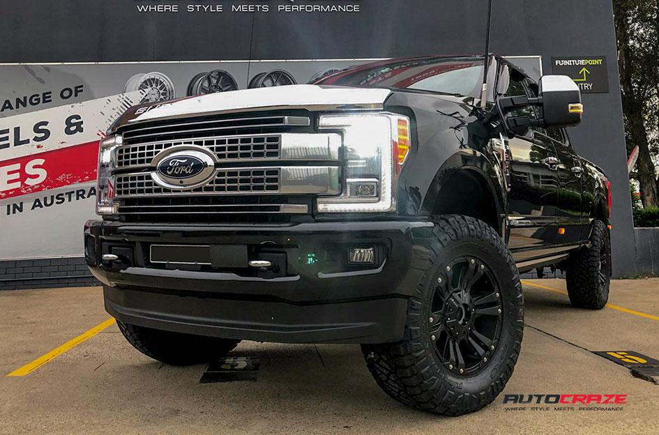 FORD F250 MONSTER XD 2 MATTE BLACK